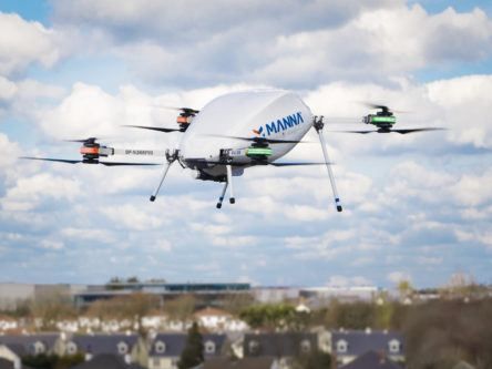 Drone operator Manna Aero first in Ireland to receive IAA certificate